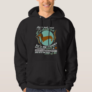 He’s Not Just My Dachshund Hoodie