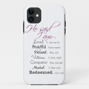 He said I am...: Christian iPhone Cover