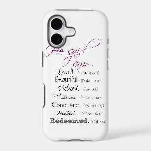 He said I am...: Christian iPhone Cover
