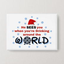 He Sees You when you're Drinking around the World