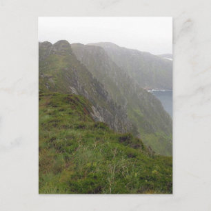 He Slieve League Cliffs In Ireland Postcard