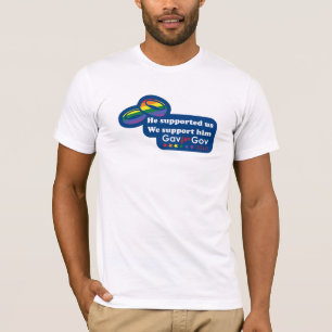 He supported us, we support him T-Shirt