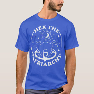 He The Patriarchy Feminist Witch Halloween Cat Got T-Shirt