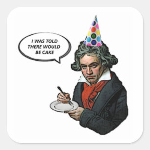 He Was Told There Would Be Cake Stickers