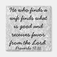 He who finds a wife bible verse Proverbs 18:22