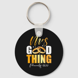 He Who Finds A Wife Finds A Good Thing Men Husband Key Ring