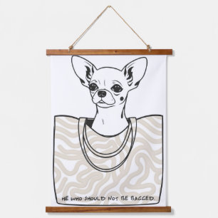 He Who Should Not Be Bagged Hanging Tapestry