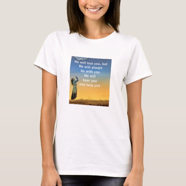 He Will (light) T-Shirt (Front)