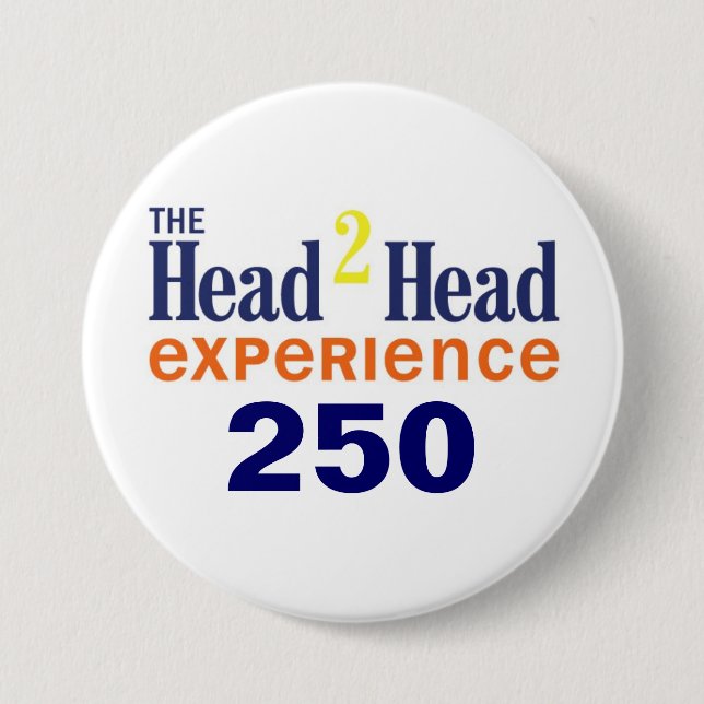 Head2Head 250 7.5 Cm Round Badge (Front)