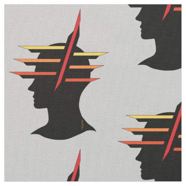Head Abstract Fabric (Close Up)