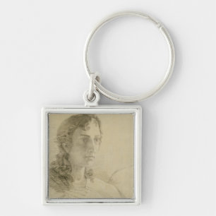 Head and hands of St. John, 1806 Key Ring