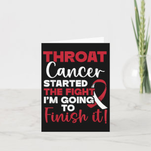 Head And Neck Cancer Awareness Stemi Apparel Throa Card
