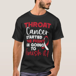 Head And Neck Cancer Awareness Stemi Apparel Throa T-Shirt