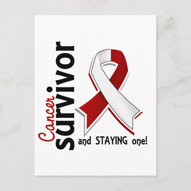 Head and Neck Cancer Survivor 19 Postcard (Front)