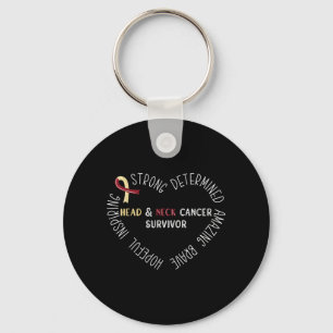 Head And Neck Cancer Survivor Key Ring