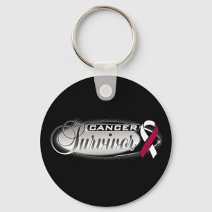 Head and Neck Cancer Survivor Key Ring