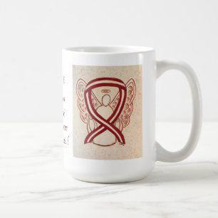 Head and Neck Cancers Awareness Ribbon Coffee Mug