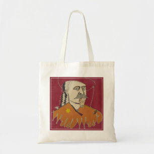 Head-And-Shoulders Portrait Of Buffalo Bill Tote Bag