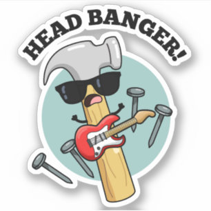 Head Banger Funny Music Puns