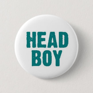 Head Boy 6 Cm Round Badge