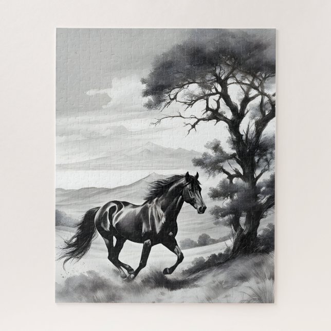 Head break Equine fury Jigsaw Puzzle (Vertical)