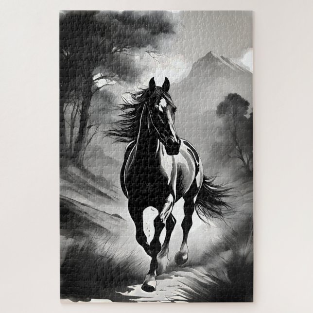 Head Break Equine Jigsaw Puzzle (Vertical)