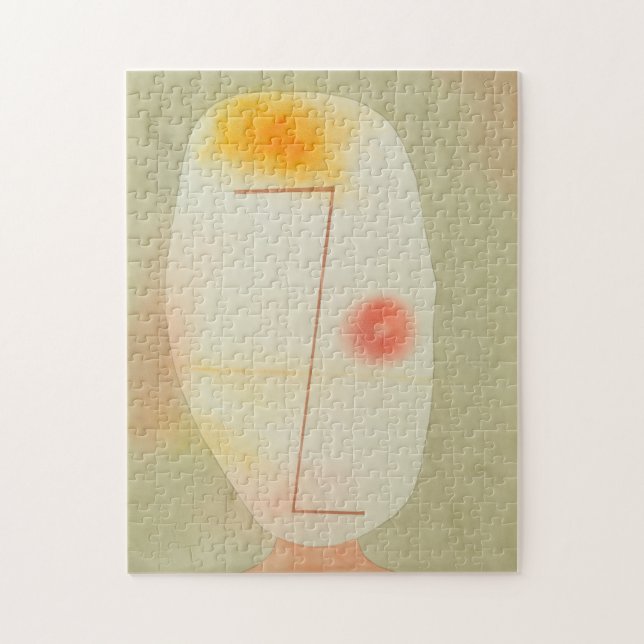 Head by Paul Klee Jigsaw Puzzle (Vertical)