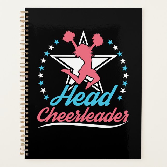 Head Cheerleader Cheerleading Captain Planner (Front)