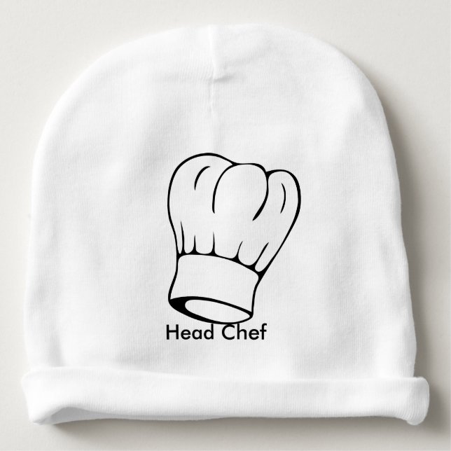 Head Chef Baby Beanie (Front)