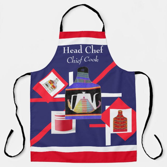 Head Chef Chief Cook  Apron (Front)