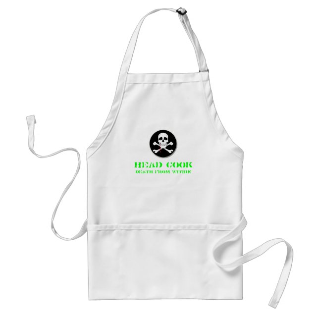 Head Cook Death from Within #2 Standard Apron (Front)