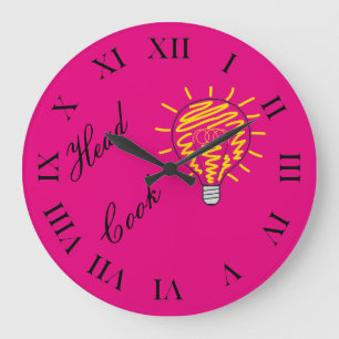Head Cook Large Clock