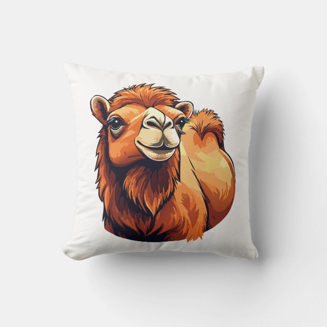 Head dromedary camel cushion (Front)