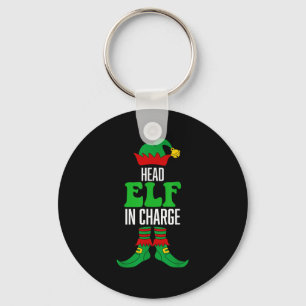 Head Elf In Charge Key Ring