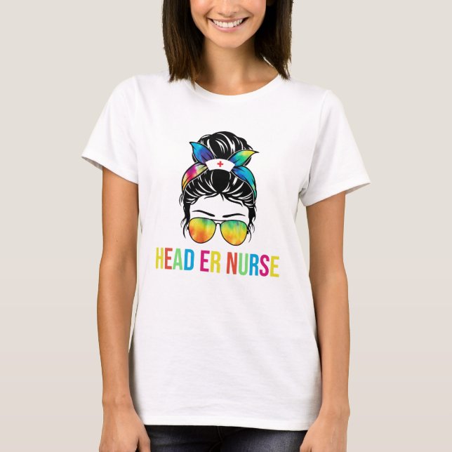 Head ER Nurse T-Shirt (Front)
