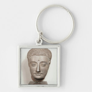 Head from a statue of the Buddha, from Key Ring