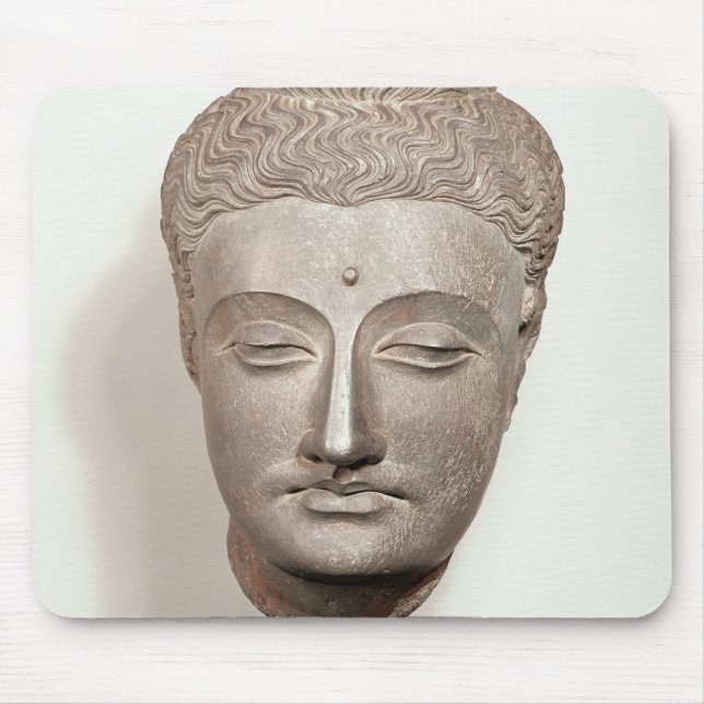 Head from a statue of the Buddha, from Mouse Pad (Front)