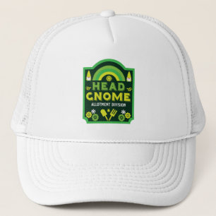 Head Garden Gnome Allotment Garden Trucker Hat