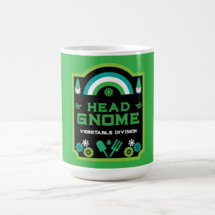 Head Garden Gnome Gardener Coffee Mug