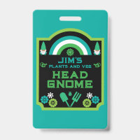 Head Garden Gnome Gardener