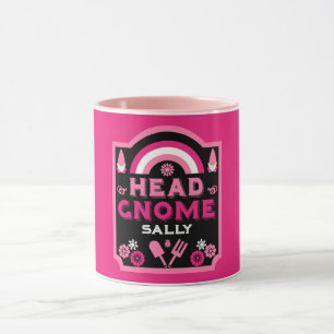 Head Garden Gnome Gardener Mug