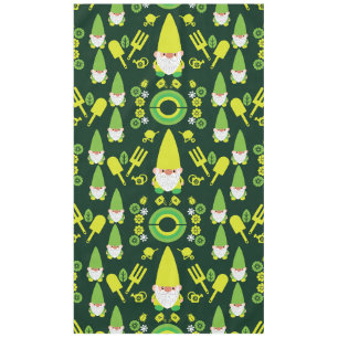 Head Garden Gnome Gardener Tablecloth