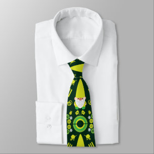 Head Garden Gnome Gardener Tie