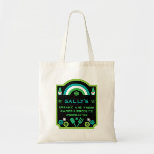Head Garden Gnome Gardener Tote Bag