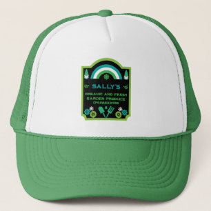 Head Garden Gnome Gardener Trucker Hat