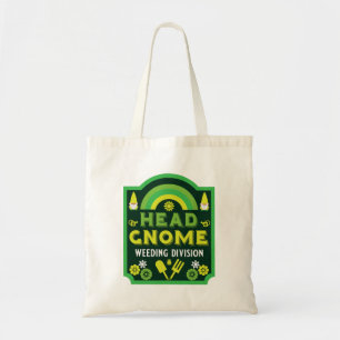 Head Garden Gnome Weeding Tote Bag