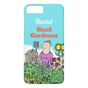 Head Gardener. Add Your Name Choice iPhone 8 Plus/7 Plus Case