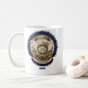 Head Gardener Personalised British Heritage Wate Coffee Mug