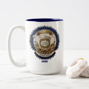 Head Gardener   Personalised British Heritage Wate Two-Tone Coffee Mug