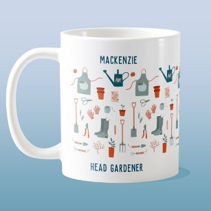 Head Gardener Personalised Coffee Mug